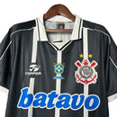 Camisa Topper Retrô Corinthians Batavo II 1999 - Preto