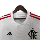 Camisa Flamengo II 24/25 - Torcedor Adidas Masculina - Branca com detalhes em vermelho