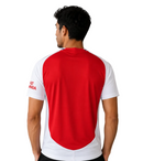 Camisa Arsenal I 24/25 - Torcedor Masculina - Branca com detalhes em azul e vermelho