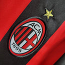 Camisa Retrô Milan 2006/2007 - Masculina - Vermelha e preta