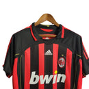 Camisa Retrô Milan 2006/2007 - Masculina - Vermelha e preta