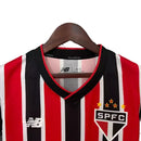 Camisa São Paulo II 24/25 - Torcedor Masculina - Vermelha e preta