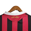 Camisa Retrô AC Milan 2009/2010 - Masculina - Vermelha e preta