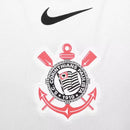 Camisa Corinthians I 25/26 Torcedor Masculina - Branco+Preto