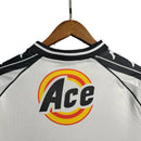 Camisa Vasco da Gama I Retrô 2000 -  Torcedor Masculina - Branca com a faixa em preto e detalhes em amarelo e vermelho