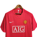 Camisa Manchester United Retrô 2007/2008 Vermelha