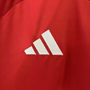 Camisa Manchester United I 24/25 - Torcedor Masculina - Vermelha com detalhes em branco