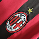 Camisa Retrô AC Milan 2009/2010 - Masculina - Vermelha e preta