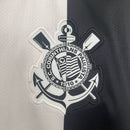 Camisa Corinthians III 24/25 - Torcedor  Masculina - Preta e branca