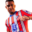 Camisa Atlético de Madrid I 24/25 - Torcedor Masculina - Vermelha com detalhes em azul e branco