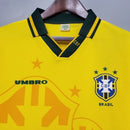 Camisa Retrô 94/95 Seleção Brasileira I  Masculina - Amarela