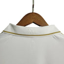 Camisa Retrô Real Madrid I 11/12 - Masculina - Branca com detalhes em dourado