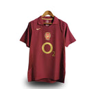 Camisa Arsenal Retrô 2005/2006 Vinho.