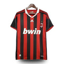 Camisa Retrô AC Milan 2009/2010 - Masculina - Vermelha e preta