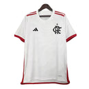 Camisa Flamengo II 24/25 - Torcedor Adidas Masculina - Branca com detalhes em vermelho