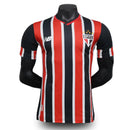 Camisa São Paulo II 24/25 - Jogador New Balance Masculina - Preta e vermelha e branca