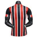 Camisa São Paulo II 24/25 - Jogador New Balance Masculina - Preta e vermelha e branca
