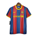 Camisa Barcelona Retrô 2010/2011 Azul e Grená
