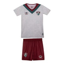 Kit Infantil Fluminense III 24/25 - com detalhes em verde e vermelho