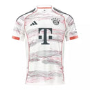Camisa Bayern de Munique II 25/26 - Torcedor Masculina - Bege com detalhes em vermelho e azul