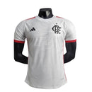 Camisa Flamengo II 24/25 - Jogador Masculina - Branca com detalhes em vermelho